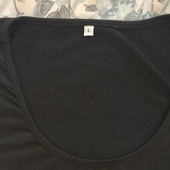 Black muscle tank, Size L, colorful Lips - Picture 4 of 7